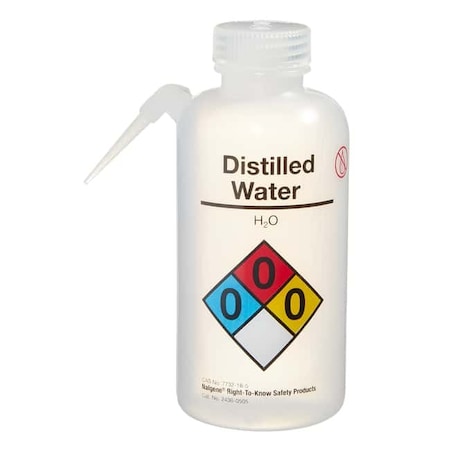 Nalgene Wash Bottle, Plastic, Colorless, PK24 2436-0505