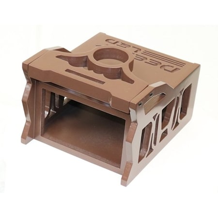 Deejay Led 1 DIN Space Plus 2 EQ Stylish Wooden Controller Case for Mobile Competitions Brown Honda Style TBH1D2EQBNHONDA
