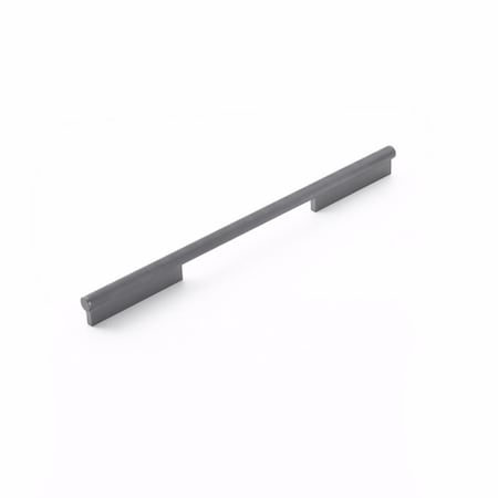 Schaub 12in Center to Center Modo Cabinet Pull Gun Metal Finish 1204-GM