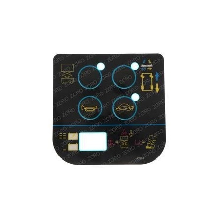Mec REPLACEMENT DECAL-KEYPAD 42884