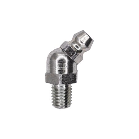 Auveco Grease Fitting 1/4in-28 45 Degrees, 100PK 15076