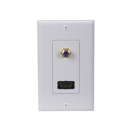 Rca HDMI F Connector Wall Plate DH202E