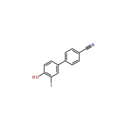Ak Scientific 4'-Hydroxy-3'-iodo-biphenyl-4-carbonitrile (25g), CAS 460746-47-8 6338AB-25g