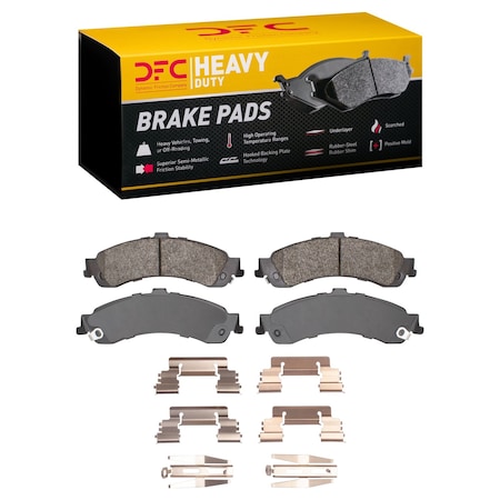 Dfc Heavy Duty Disc Brake Pad Set, 1214-0834-01