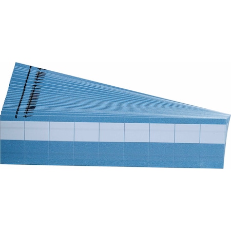 Brady Write-On Self-Lam Vinyl Lbls 0.75in H x 1in W WT/CL 25/PK, 25PK SLFW-100-PK