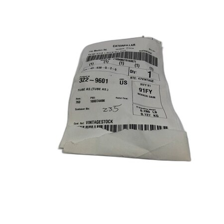Caterpillar TUBE ASSEMBLY, CATERPILLAR OEM 3229601 3229601
