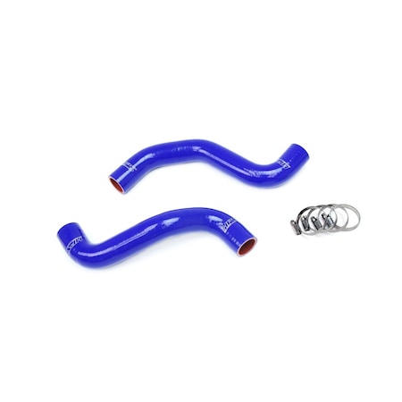 Hps Performance High Temp Reinforced Silicone Radiator Coolant Hose Kit, Blue,  57-1839-BLUE