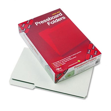 Smead Recycled Pressboard Folders 2 Expansion 1/3 Cut Top Tab Legal GG, 25PK 18234