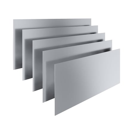Amgood 24 in. x 60 in. Stainless Steel Sheets. 20GA 430 Stainless Steel, 5PK AMG SP-2460-Z
