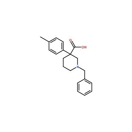 Ak Scientific 1-Benzyl-3-p-tolyl-piperadine-3-carboxylic acid (100mg), CAS 2108902-90-3 9521AL-100mg