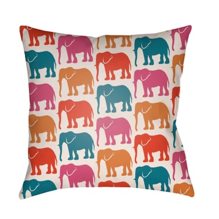 Artistic Weavers Lolita Elephant Poly Filled Pillow - 14 x 24 in. LOTA1422-1424