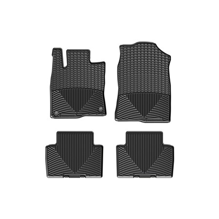 Weathertech Black, Front and Rear All Weather Floor Mats W390-W391