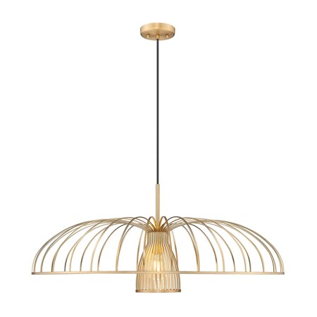 Z-Lite Valencia Modern Gold 1 Light Pendant 623P35-MGLD