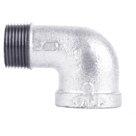 Stz Industries 1-1/2 in. FIP each X 1-1/2 in. D MIP Galvanized Malleable Iron 90 Degree Street Elbow 311USE90-112