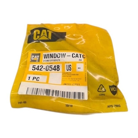 Caterpillar WINDOW-CATCH, CATERPILLAR OEM 5420548 5420548