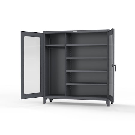 Strong Hold 7 GA Industrial Shop Table with Side Guards T9636SG