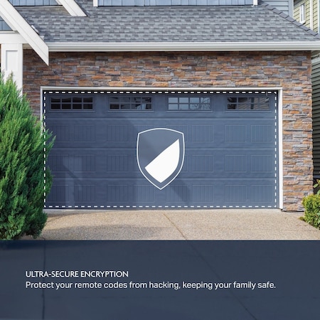 Chamberlain 3-Button Black Garage Door Remote CH363