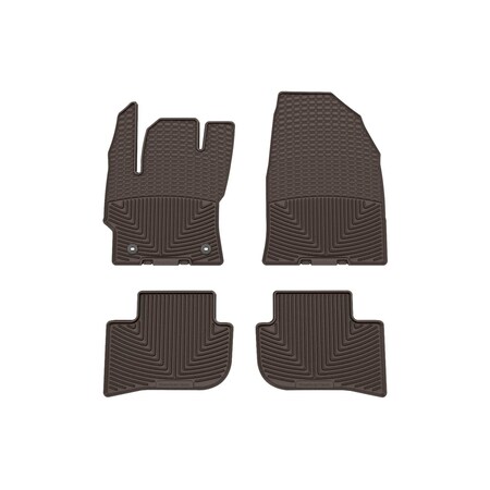 Weathertech Cocoa, Front and Rear All Weather Floor Mats W704CO-W705CO