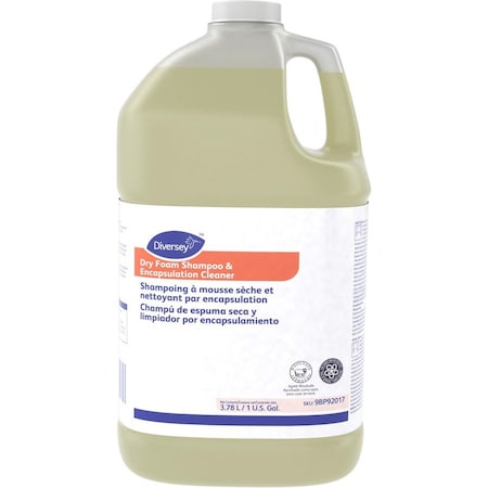 Diversey Floor Cleaner, Liquid, 1 gal., Floral, PK4 9BP92017