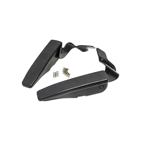 Uni Pro Armrest Kit Fits 160 Seat Black Dura-Tex Molded 8258