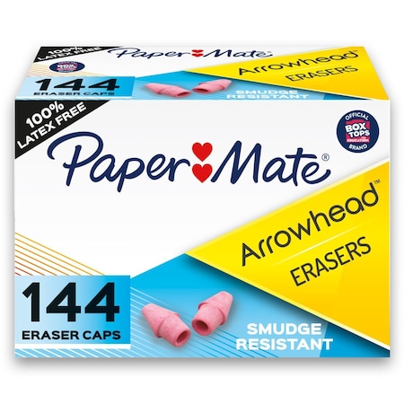Paper Mate Cap Eraser, Soft Rubber, PK144 73015