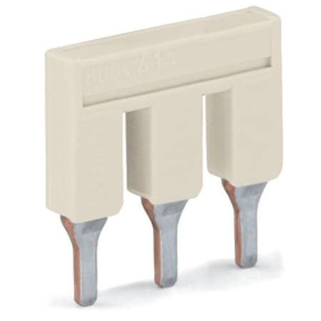Wago Terminal Block, 0.795" L, 0.79" W, Gray 2006-403