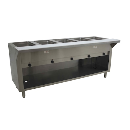 Advance Tabco Hot Food Table electric 77-3/4 in.W x 30-5/8 in.D x 34-1/8 in.H SW-5E-240-BS