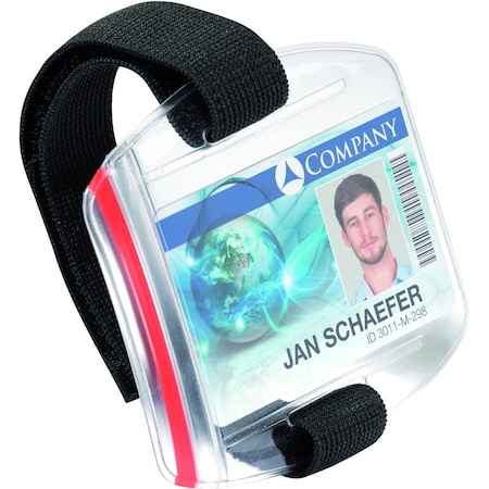 Durable Office Products Card Holder, 4-1/4" L, Outdoor Secure, PK10 841419