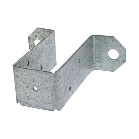 Defenseguard 2 x 4 in. Strong-Tie Deck Post Tie, Z-Max Steel DE707954