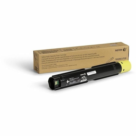 Xerox GENUINE YELLOW HIGH CAPACITY TONER CARTRIDGE FOR THE VERSALINK C7000 106R03758