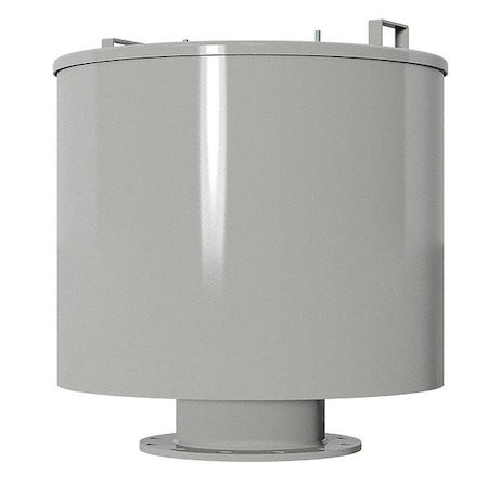 Solberg Filter Silencer, 12" Inlet Size, 4700 cfm FS-485P-1200F