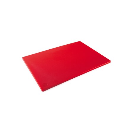 Cac Foodservice Cutting Board Polyethylene Red 18x12 in CBPH-1218R