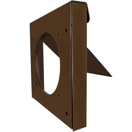 Inovate Black 4-Inch Flush Metal Vent, Providing Efficient, Low-Profile Exhaust. DWV4B-NC