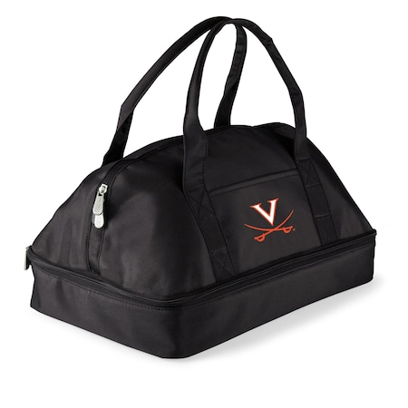 Picnic Time Family Of Brands NCAA Virginia Cavaliers Potluck Casserole Carrier - Insulated Thermal Food Carrier 650-00-175-594-0