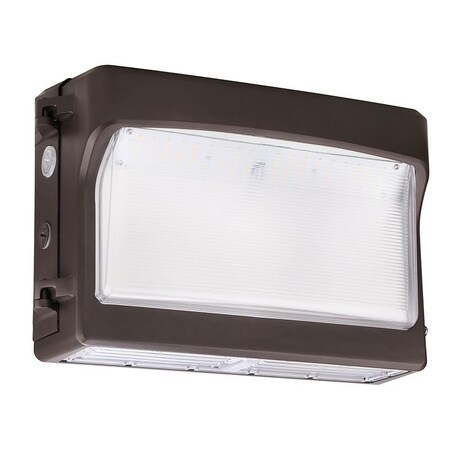 Westgate X-GEN CUT-OFF WALL PACK w/20% AMBIENT LIGHT ADJ. 100/80/60W 30/40/50K PC LENS BRONZE, 30K/40K/50K WPAX-100W-MCTP