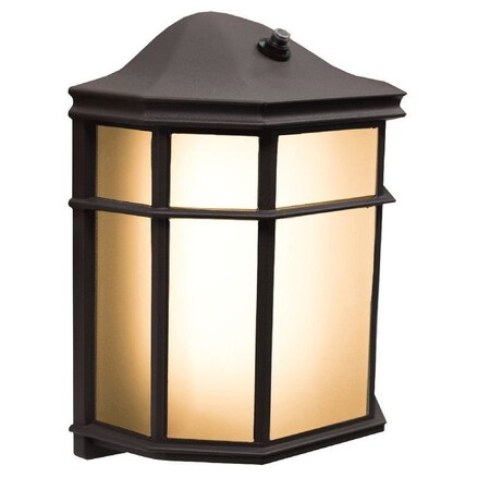 Westgate LED WALL LANTERN 12W 3CCT 3000K/4000K/5000K BRONZE WITH PHOTOCELL LRS-A-MCT-PC