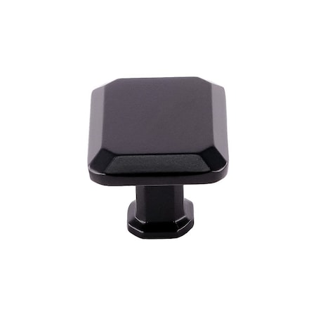 Pride Industrial 1-1/2in Rectangle Cabinet Knob Matte Black Finish K92430BK