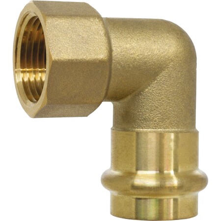 Nibco 3/4 Press x 1 Fip Lead Free Dzr Brass Trns Elb H-86443W-RX