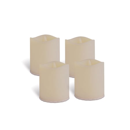 Everlasting Glow White No Scent LED Candle Votive Candles 39201