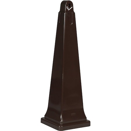Rubbermaid Commercial Cigarette Receptacle, Black, 1 gal FG257088BLA