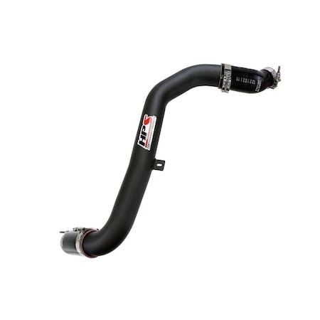 Hps Performance 2.5 in Intercooler Charge Pipe Kit (Hot Side), Black,  17-106WB