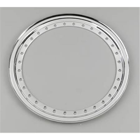 Aero Race Wheels 54-500004 Outer 15 in. Beadlock Ring - Chrome ARW54-500004