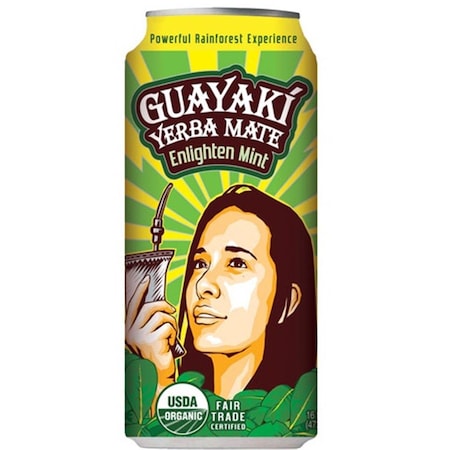 Guayaki Enlghtn Mint - 12x16OZ BG14012