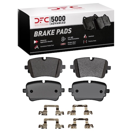 Dfc 5000 Advanced Disc Brake Pad Set, 1551-2365-01