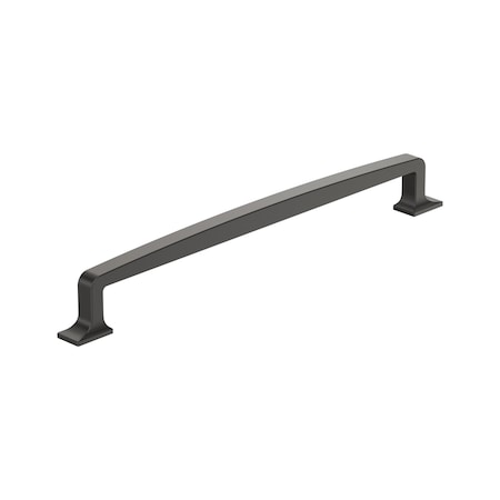 Amerock Westerly 10-1/16 inch 256mm Center-to-Center Black Bronze Cabinet Pull BP53725BBR