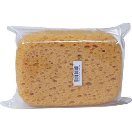Decker 6.25'' x 4.5'' Yellow Body Sponge 16DBS