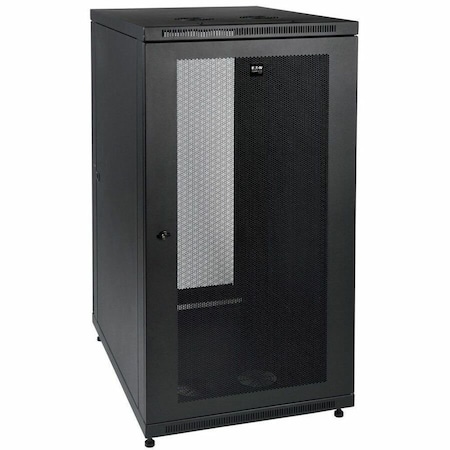 Tripp Lite Eaton Tripp Lite Series SmartRack 24U Mid-Depth Half-Height Rack Enclosure Cabinet SR24UB
