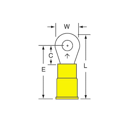 3M 12-10 Vinyl Insulated Butted S, 1000PK 13-8-P