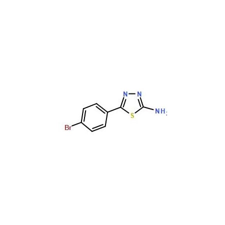 Ak Scientific 5-(4-Bromophenyl)-1, 3, 4-thiadiazol-2-amine (5g), CAS 13178-12-6 3723AD-5g