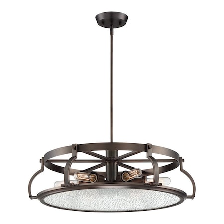 Designers Fountain Eaton 6 Light Chandelier 92186-SCB